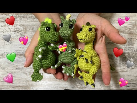 Видео: 🐉МК ДРАКОНЧИК КРЮЧКОМ🐉 Часть 2