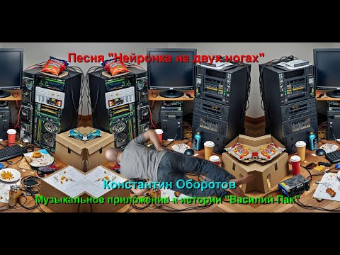 Видео: 01. Песня "Нейронка на двух ногах". Константин Оборотов. Музыка к истории "Василий Пак".