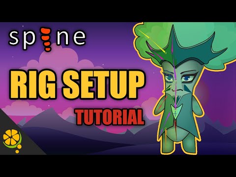Видео: Учебник Spine 2D для начинающих: риггинг, сетки и веса