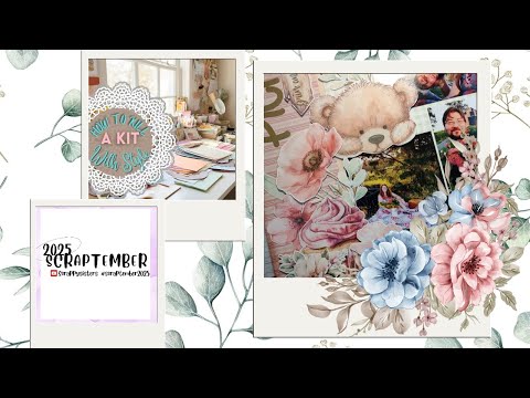 Видео: Макет для пикника #scraptember2025 + Как создать идеальный набор | с использованием цифровой колл...
