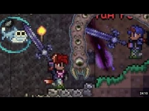 Видео: Terraria вбивство пожирателя миров