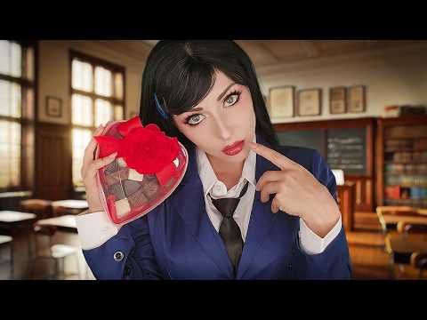 Видео: Застенчивая одноклассница влюблена в тебя 💕 День святого Валентина ASMR
