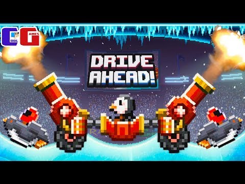 Видео: Drive Ahead ВОССТАНИЕ ПИНГВИНОВ! Зимние ЗАДАНИЯ на НОВЫХ ТАЧКАХ! Мультяшная игра Драйв Ахед