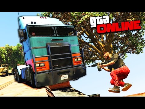 Видео: ВЫЛЕТЕЛИ МОЗГИ ОТ СИЛЬНЕЙШЕГО УДАРА БАМПЕРОМ ФУРЫ НА БОУЛИНГЕ В GTA 5 ONLINE