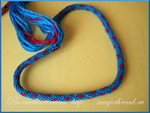Видео: Техника плетения Кумихимо