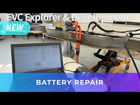 Видео: Tesla EVC Explorer — сброс батареи и диагностика BMS_U029 BMS_F107 BMS_F123