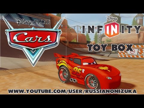 Видео: Мультик Игра - Тачки в коробке с игрушками (Disney Infinity Cars in Toy Box)