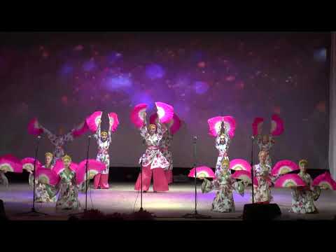 Видео: Китайский танец с веерами