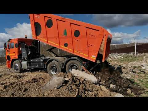 Видео: Камаз 6520 самосвал