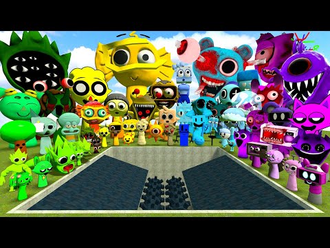 Видео: 💥 ИЗМЕЛЬЧИТЕЛЬ ДЛЯ БОЛЬШИХ ДЫР КАКОЙ ЦВЕТ SPRUNKI СИЛЬНЕЕ? СПАРТАНСКИЙ УДАР в Gmod