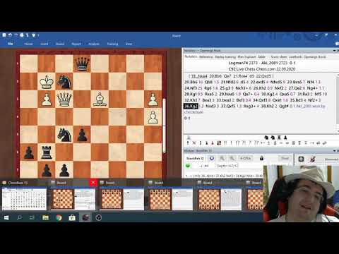 Видео: Шахматы-Почему FM Saydaliev Saidakbar выкинуло из Titled Tuesday, когда он шёл 5 из 5