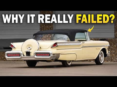 Видео: Почему Mercury Turnpike Cruiser 1957 года потерпел столь сокрушительный провал