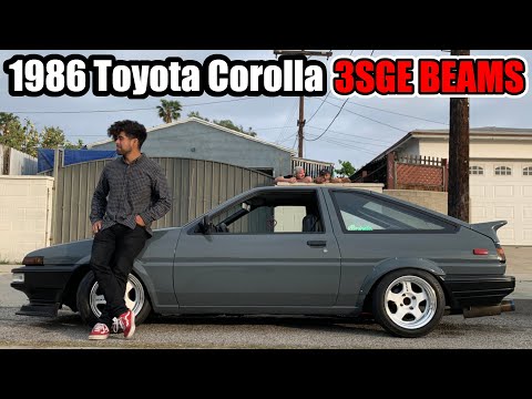 Видео: Toyota Corolla AE86 1986 года с двигателем 3SGE Beams. Проверка сборки.