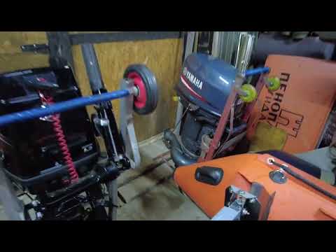 Видео: Транец для лодки с подвесным водомётом. Какой лучше?