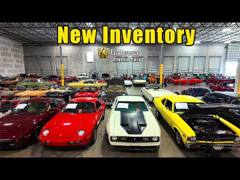 Видео: КЛАССИЧЕСКИЕ АВТОМОБИЛИ НА ПРОДАЖУ!! - Прогулка по стоянке классических автомобилей Gateway - Экс...