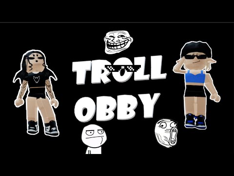 Видео: Паркур ТРОЛЛИТ меня и подругу! // Troll Obby // Roblox