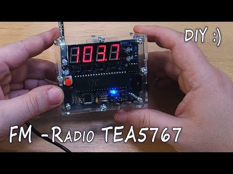 Видео: ⚡ Digital FM Radio TEA5767 DIY ⚡ Kit набор для сборки цифрового радиоприемника