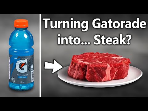 Видео: Превращаем Gatorade в мясо