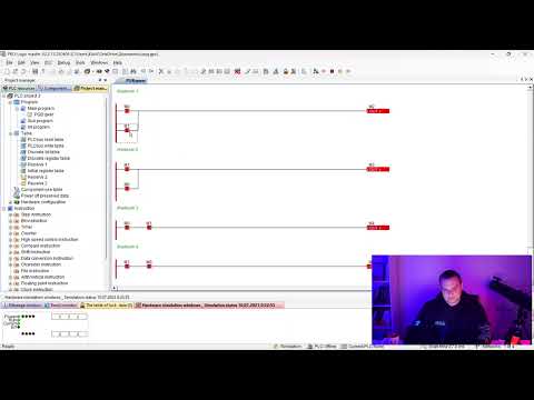 Видео: Дизъюнкция и Конъюнкция. Демонстрация на ПЛК EKF