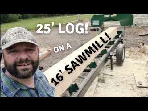 Видео: #62 Распиловка слишком большого бревна для лесопилки | Лесопилка, эпизод 3