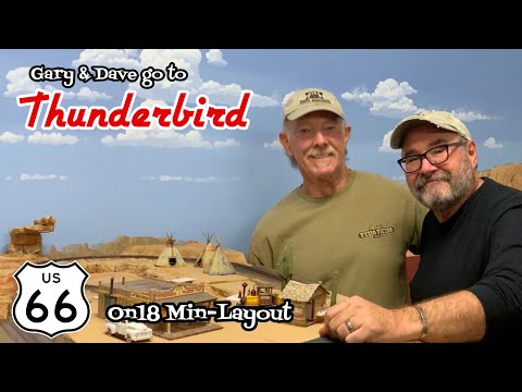 Видео: Гэри и Дэйв едут в Thunderbird! | Мини-макет Route 66
