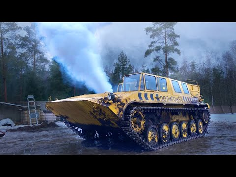 Видео: Очень МНОГО ДЫМА /  Термодымовая аппаратура на БМП-1