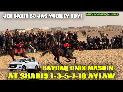 Видео: УЛКЕН ТОЙ АТ ШАБЫС 10-АЙЛАУ ОНИКС МАШЫН БАЙРАККА ЖБИ БАХЫТ 63-ЖАС ЮБИЛЕЙ ТОЙ 