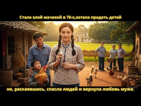 Видео: Стала злой мачехой в 70-х,хотела продать детей. но, раскаявшись, спасла людей и вернула любовь мужа.
