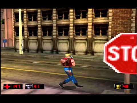 Видео: Duke Nukem: Time to Kill Прохождение Уровень 1 ( все секреты и апгрейды) HD PS1