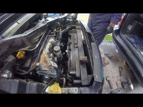 Видео: How to install a CHRYSLER 2.8 cooling radiator / Как установить радиатор охлаждения CHRYSLER 2,8