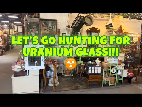Видео: Давайте отправимся на поиски уранового стекла и других радиоактивных предметов старины!