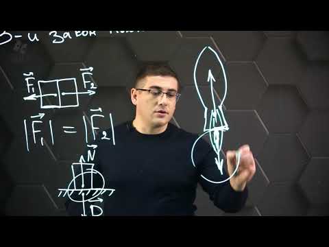 Видео: Третий закон Ньютона. 9 класс.