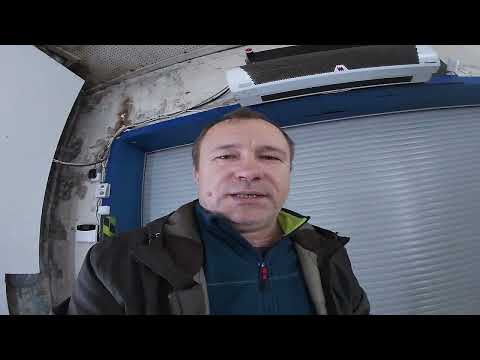 Видео: Обогрев гаража тепловентилятором Тепломаш🛠