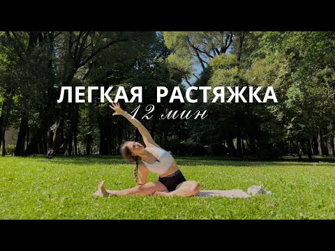 Видео: Легкая растяжка всего тела | для тех кто чувствует себя «деревянным»