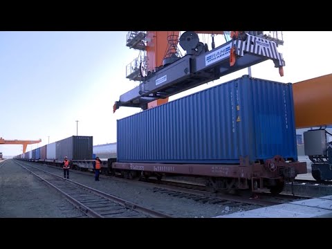 Видео: Темір жолмен жүк тасымалдау бес есе артады