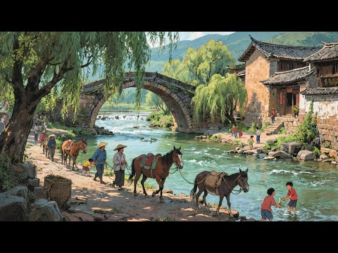 Видео: Древний город Шаси, Юньнань🇨🇳 Самый красивый город в Юньнани, Китай (4K UHD)