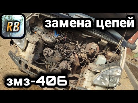 Видео: Замена Цепей ГРМ ЗМЗ-406, ЗМЗ-405, ЗМЗ-409. #ГРМ #ЗМЗ #ГАЗЕЛЬ  #МеткиГРМ