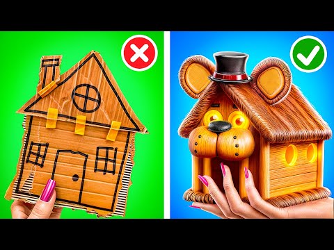 Видео: Мы построили секретный домик Freddy Fazbear! Пять ночей с Фредди в Реальной жизни!