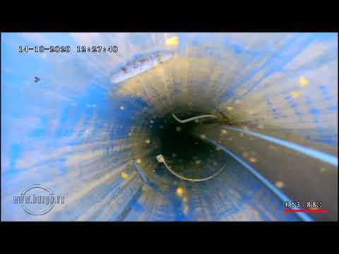 Видео: Обследование ствола скважины видеокамерой перед ремонтом