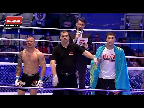 Видео: Шавкат Рахмонов vs. Бартош Хырек, M-1 Challenge 57, Оренбург | Полный бой