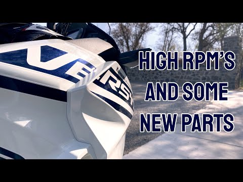 Видео: Versys X 300 прошёл обкатку! + Новые запчасти!
