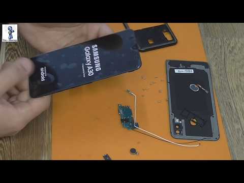 Видео: Samsung A30 (SM-A305F) - Замена дисплея