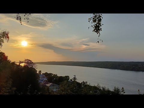 Видео: Плёс 💚 Закат над Волгой 💫 2025 💦