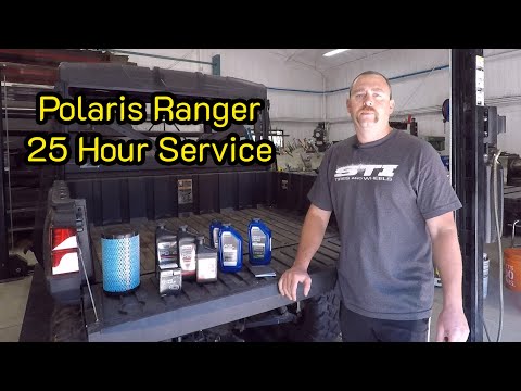 Видео: Замена масла и 25-часовая обкатка Polaris Ranger 1000XP