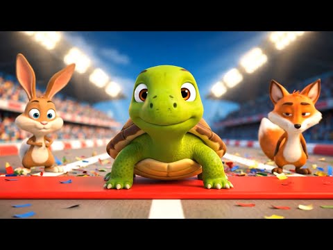 Видео: Медленная Черепаха выигрывает гонку 🏁🐢