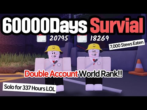 Видео: Выживание в одиночку за 60 000 дней до мирового рейтинга в 99 Nights in the Forest Roblox!