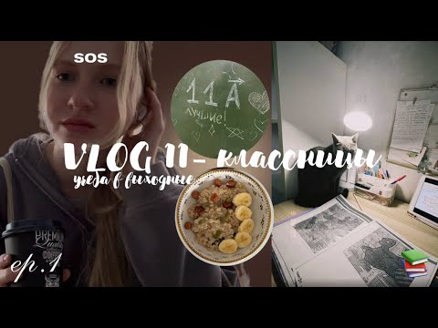 Видео: ep.1 VLOG 11-классницы | учеба в выходные 
