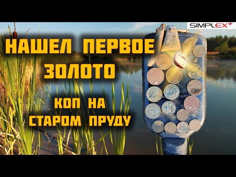 Видео: ПЕРВОЕ ЗОЛОТО MD Nokta Makro Simplex Plus Тест на золото