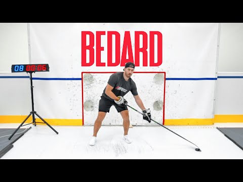 Видео: Сессия по игре с клюшкой Коннора Бедарда (следите за новостями!) 🏒