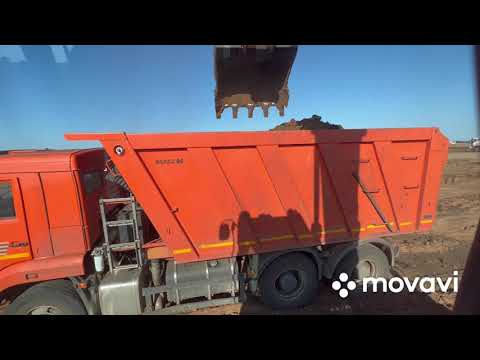 Видео: Работа на экскаваторе,подменяю машиниста на lonking